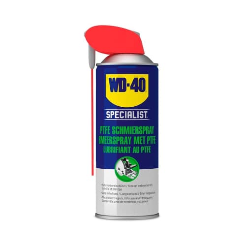Bình xịt chuyên dụng WD-40 Bình xịt bôi trơn PTFE 400ml Bình xịt ống hút thông minh / WD-40 Specialist spray can lubricant PTFE 400ml Smart Straw spray Bình xịt chuyên dụng WD-40 Bình xịt bôi trơn PTFE 400ml Bình xịt ống hút thông minh / WD-40 Specialist spray can lubricant PTFE 400ml Smart Straw spray