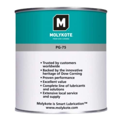 Mỡ Molykote PG 75 Plastislip gốc MO/PAO NLGI-2 lon 1kg / Molykote PG 75 Plastislip grease based on MO/PAO NLGI-2 1kg can Mỡ Molykote PG 75 Plastislip gốc MO/PAO NLGI-2 lon 1kg / Molykote PG 75 Plastislip grease based on MO/PAO NLGI-2 1kg can