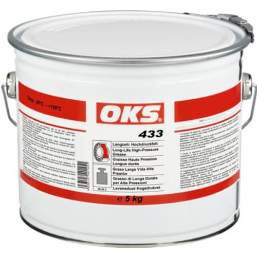 Mỡ cao áp OKS 433 tuổi thọ cao 5kg hobbock / OKS 433 long-life high-pressure grease 5kg hobbock Mỡ cao áp OKS 433 tuổi thọ cao 5kg hobbock / OKS 433 long-life high-pressure grease 5kg hobbock