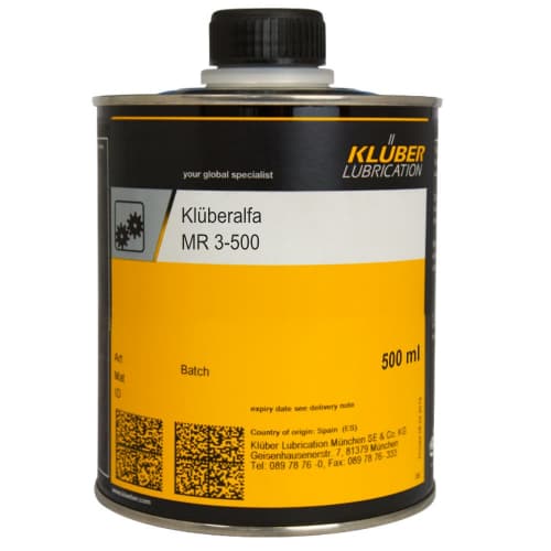 Klüberalfa MR 3-500 Chất lỏng trượt đa năng lon 500ml / Klüberalfa MR 3-500 Universal sliding fluid 500ml can Klüberalfa MR 3-500 Chất lỏng trượt đa năng lon 500ml / Klüberalfa MR 3-500 Universal sliding fluid 500ml can