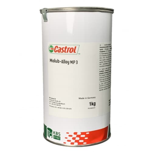 Castrol Molub-Alloy Paste MP 3 Dán anthrazit lon 1kg / Castrol Molub-Alloy Paste MP 3 Assembly paste anthrazit 1kg can Castrol Molub-Alloy Paste MP 3 Dán anthrazit lon 1kg / Castrol Molub-Alloy Paste MP 3 Assembly paste anthrazit 1kg can