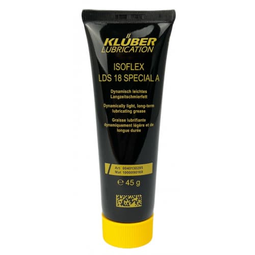 Mỡ bôi trơn dài hạn Klüber ISOFLEX LDS 18 Special A 45g / Klüber ISOFLEX LDS 18 Special A Long-term lubricating grease 45g Mỡ bôi trơn dài hạn Klüber ISOFLEX LDS 18 Special A 45g / Klüber ISOFLEX LDS 18 Special A Long-term lubricating grease 45g