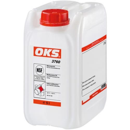 OKS 3760 Dầu đa dụng ngành thực phẩm ISO VG100 can 5l / OKS 3760 Multipurpose oil for the food industry ISO VG100 5l canister OKS 3760 Dầu đa dụng ngành thực phẩm ISO VG100 can 5l / OKS 3760 Multipurpose oil for the food industry ISO VG100 5l canister