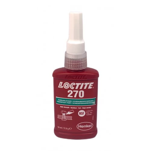 Loctite 270 Threadlocker độ bền cao xanh chai 50ml / Loctite 270 Threadlocker high strength green 50ml bottle Loctite 270 Threadlocker độ bền cao xanh chai 50ml / Loctite 270 Threadlocker high strength green 50ml bottle