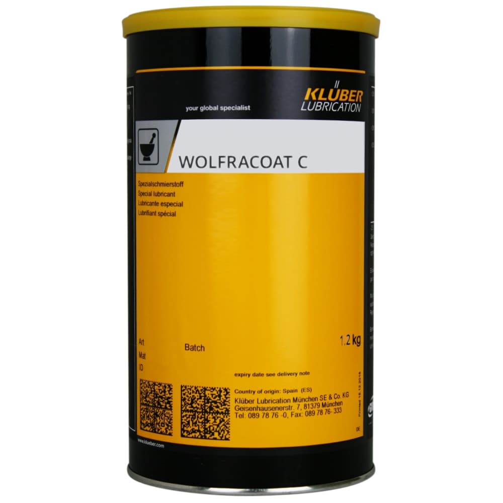 Keo bôi trơn nhiệt độ cao Klüber WOLFRACOAT C lon 1,2 kg / Klüber WOLFRACOAT C High-temperature lubricating paste 1.2 kg can Keo bôi trơn nhiệt độ cao Klüber WOLFRACOAT C lon 1,2 kg / Klüber WOLFRACOAT C High-temperature lubricating paste 1.2 kg can