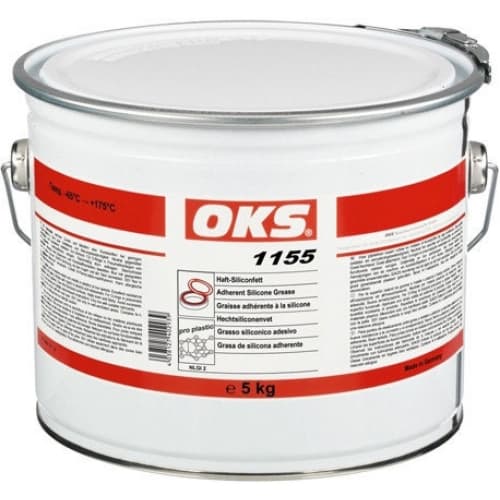 OKS 1155 Mỡ silicon kết dính 5kg hobbock / OKS 1155 Adherent silicone grease 5kg hobbock OKS 1155 Mỡ silicon kết dính 5kg hobbock / OKS 1155 Adherent silicone grease 5kg hobbock