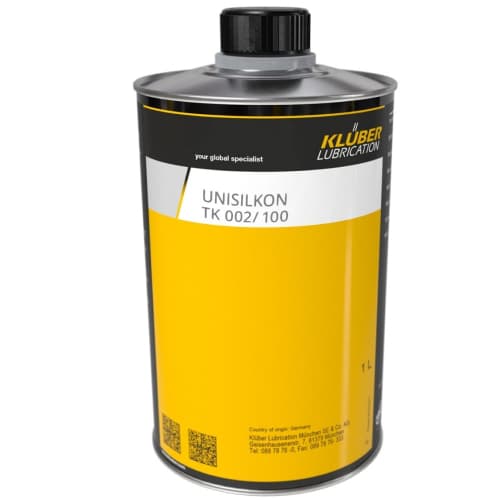 Klüber UNISILKON TK 002/ 100 Dầu silicon chế biến thực phẩm can 1l / Klüber UNISILKON TK 002/ 100 Silicone oil for food-processing 1l can Klüber UNISILKON TK 002/ 100 Dầu silicon chế biến thực phẩm can 1l / Klüber UNISILKON TK 002/ 100 Silicone oil for food-processing 1l can