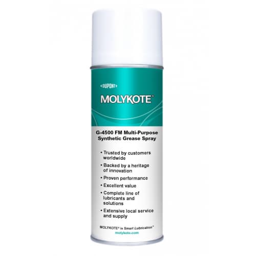 Molykote G-4500 Mỡ tổng hợp đa dụng dạng xịt 400ml / Molykote G-4500 Multipurpose synthetic grease 400ml spray can Molykote G-4500 Mỡ tổng hợp đa dụng dạng xịt 400ml / Molykote G-4500 Multipurpose synthetic grease 400ml spray can