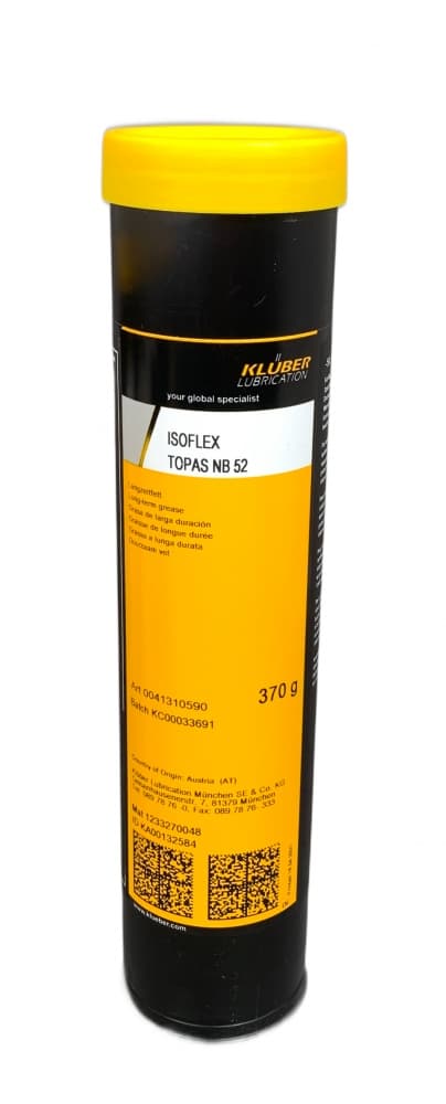 Isoflex Topas NB 52 Mỡ bôi trơn ổ lăn và ổ trượt tổng hợp 370g / Isoflex Topas NB 52 Synthetic rolling and plain bearing greases 370g Isoflex Topas NB 52 Mỡ bôi trơn ổ lăn và ổ trượt tổng hợp 370g / Isoflex Topas NB 52 Synthetic rolling and plain bearing greases 370g