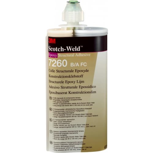 Keo kết cấu epoxy hai thành phần 3M Scotch-Weld 7260 FC NS 400ml / 3M Scotch-Weld 7260 FC NS Two part epoxy structural adhesive 400ml Keo kết cấu epoxy hai thành phần 3M Scotch-Weld 7260 FC NS 400ml / 3M Scotch-Weld 7260 FC NS Two part epoxy structural adhesive 400ml