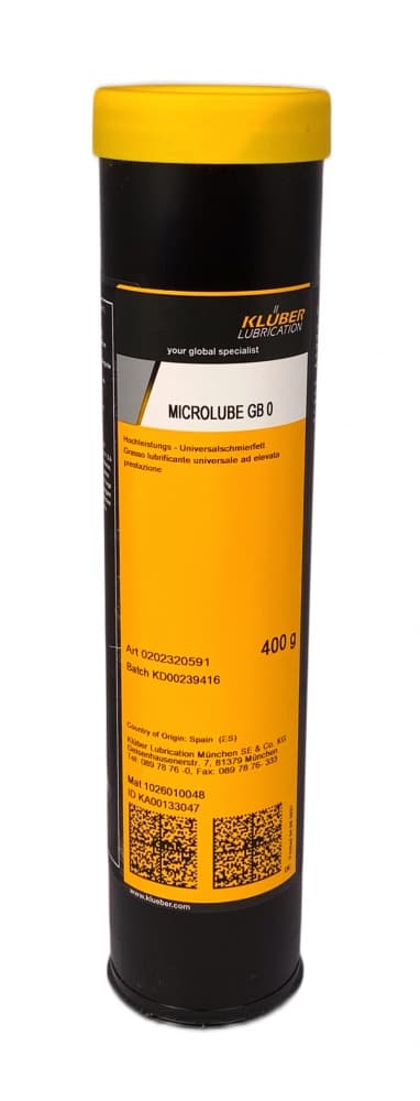 Klüber Microlube GB 0 Chất bôi trơn hiệu năng cao đa năng 400g / Klüber Microlube GB 0 Universal high-performance lubricant 400g Klüber Microlube GB 0 Chất bôi trơn hiệu năng cao đa năng 400g / Klüber Microlube GB 0 Universal high-performance lubricant 400g