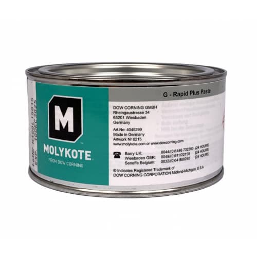 Molykote G-Rapid Plus dạng rắn bôi trơn lon 250g / Molykote G-Rapid Plus solid lubricant paste 250g can Molykote G-Rapid Plus dạng rắn bôi trơn lon 250g / Molykote G-Rapid Plus solid lubricant paste 250g can