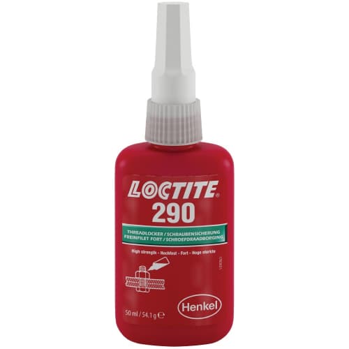 Loctite 290 Keo khóa ren cấp độ bấc xanh 50ml / Loctite 290 Wicking grade threadlocking adhesive green 50ml Loctite 290 Keo khóa ren cấp độ bấc xanh 50ml / Loctite 290 Wicking grade threadlocking adhesive green 50ml