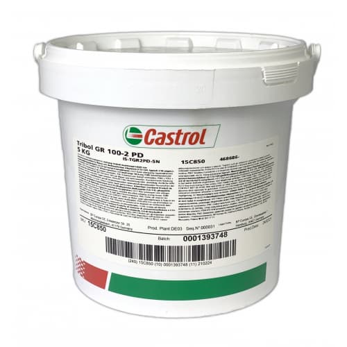 Castrol Tribol GR 100-2 PD Mỡ hiệu suất cao xô 5kg / Castrol Tribol GR 100-2 PD High performance grease 5kg bucket Castrol Tribol GR 100-2 PD Mỡ hiệu suất cao xô 5kg / Castrol Tribol GR 100-2 PD High performance grease 5kg bucket