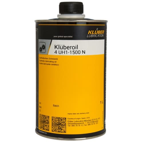 Klüberoil 4 UH1-1500 N Dầu tổng hợp và dầu đa dụng 1L / Klüberoil 4 UH1-1500 N Synthetic gear and multipurpose oil 1L Klüberoil 4 UH1-1500 N Dầu tổng hợp và dầu đa dụng 1L / Klüberoil 4 UH1-1500 N Synthetic gear and multipurpose oil 1L