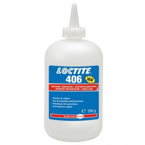 Loctite 406 Keo trong suốt đóng rắn nhanh chai 500g / Loctite 406 Fast curing instant adhesive clear 500g bottle Loctite 406 Keo trong suốt đóng rắn nhanh chai 500g / Loctite 406 Fast curing instant adhesive clear 500g bottle