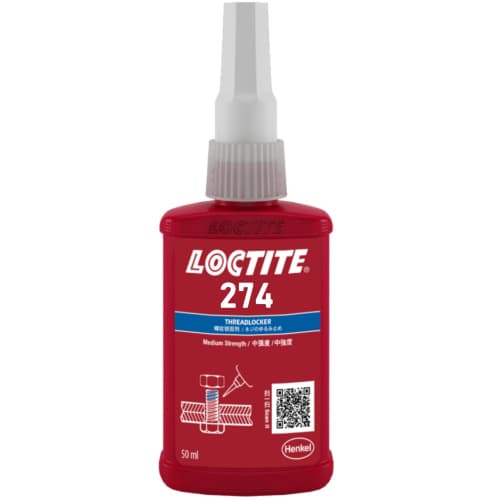 Loctite 274 Khóa ren trung bình màu xanh chai 50ml / Loctite 274 Medium strength threadlocker blue 50ml bottle Loctite 274 Khóa ren trung bình màu xanh chai 50ml / Loctite 274 Medium strength threadlocker blue 50ml bottle