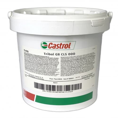 Mỡ bôi trơn chịu nước Castrol Tribol GR CLS 000 thùng 5kg / Castrol Tribol GR CLS 000 fluid grease water-resistant 5kg bucket Mỡ bôi trơn chịu nước Castrol Tribol GR CLS 000 thùng 5kg / Castrol Tribol GR CLS 000 fluid grease water-resistant 5kg bucket