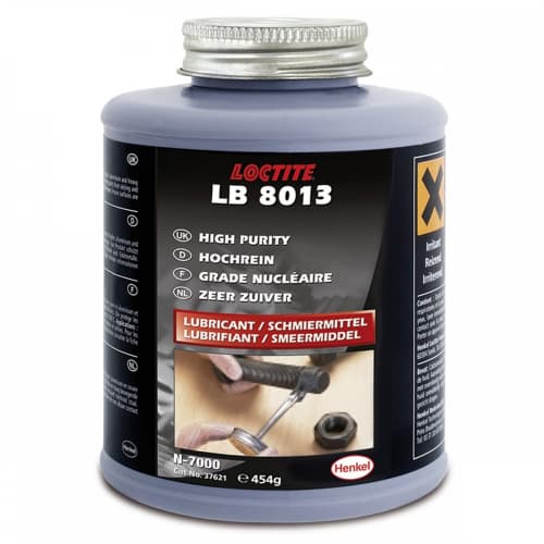 Loctite LB 8013 Chất bôi trơn chống kẹt không chứa kim loại 454g lon bàn chải / Loctite LB 8013 Metal-free anti-seize lubricant 454g brush can Loctite LB 8013 Chất bôi trơn chống kẹt không chứa kim loại 454g lon bàn chải / Loctite LB 8013 Metal-free anti-seize lubricant 454g brush can