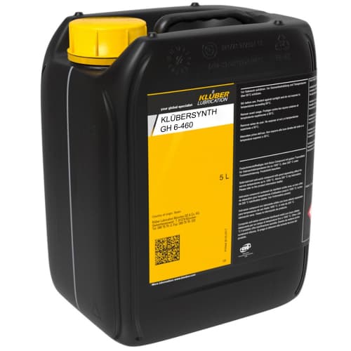 Klübersynth GH 6-460 Dầu bánh răng hiệu suất cao tổng hợp 5L / Klübersynth GH 6-460 Synthetic high-performance gear oil 5L Klübersynth GH 6-460 Dầu bánh răng hiệu suất cao tổng hợp 5L / Klübersynth GH 6-460 Synthetic high-performance gear oil 5L