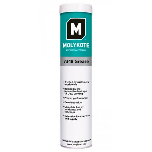 Molykote 7348 Mỡ silicon nhiệt độ cao NLGI-2 400g / Molykote 7348 High temperature silicone grease NLGI-2 400g Molykote 7348 Mỡ silicon nhiệt độ cao NLGI-2 400g / Molykote 7348 High temperature silicone grease NLGI-2 400g