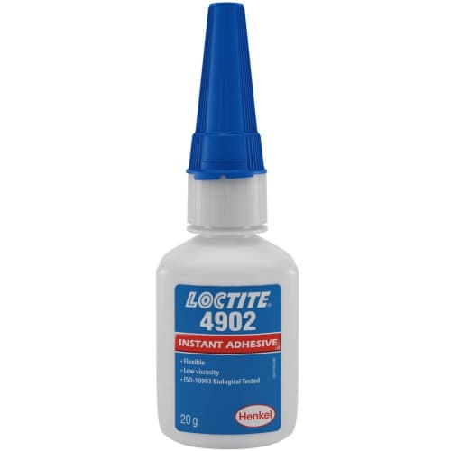 Loctite 4902 Keo lỏng cyanoacrylate trong suốt dẻo cao 20g / Loctite 4902 Highly flexible cyanoacrylate liquid adhesive clear 20g Loctite 4902 Keo lỏng cyanoacrylate trong suốt dẻo cao 20g / Loctite 4902 Highly flexible cyanoacrylate liquid adhesive clear 20g