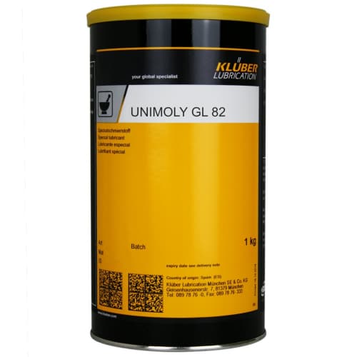 Mỡ bôi trơn Klüber Unimoly GL 82 MoS2 hộp thiếc 1kg / Klüber Unimoly GL 82 MoS2 lubricating grease 1kg tin Mỡ bôi trơn Klüber Unimoly GL 82 MoS2 hộp thiếc 1kg / Klüber Unimoly GL 82 MoS2 lubricating grease 1kg tin