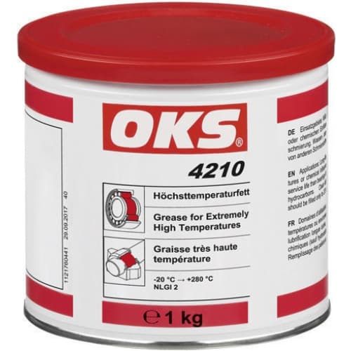 Mỡ bôi trơn OKS 4210 cho nhiệt độ cực cao Hộp thiếc 1kg / OKS 4210 grease for extremely high temperatures 1kg tin Mỡ bôi trơn OKS 4210 cho nhiệt độ cực cao Hộp thiếc 1kg / OKS 4210 grease for extremely high temperatures 1kg tin