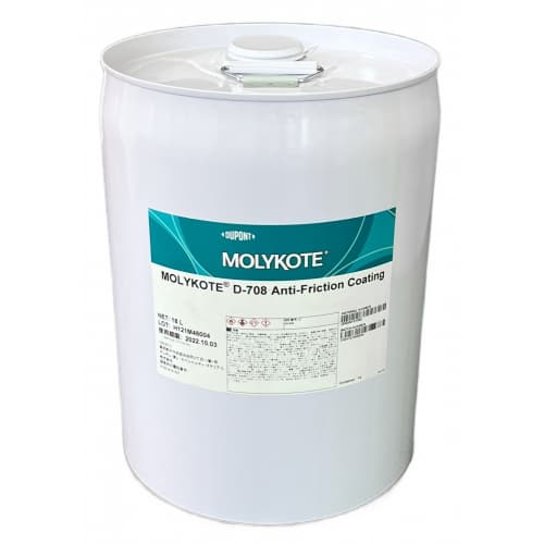 Molykote D-708 Lớp phủ chống ma sát Thùng PTFE 18l / Molykote D-708 Anti-Friction coating PTFE 18l pail Molykote D-708 Lớp phủ chống ma sát Thùng PTFE 18l / Molykote D-708 Anti-Friction coating PTFE 18l pail