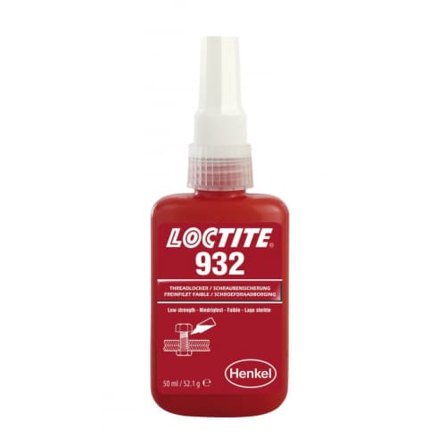 Loctite 932 Threadlocker độ bền thấp chai 50 ml / Loctite 932 Threadlocker low strength 50 ml bottle Loctite 932 Threadlocker độ bền thấp chai 50 ml / Loctite 932 Threadlocker low strength 50 ml bottle