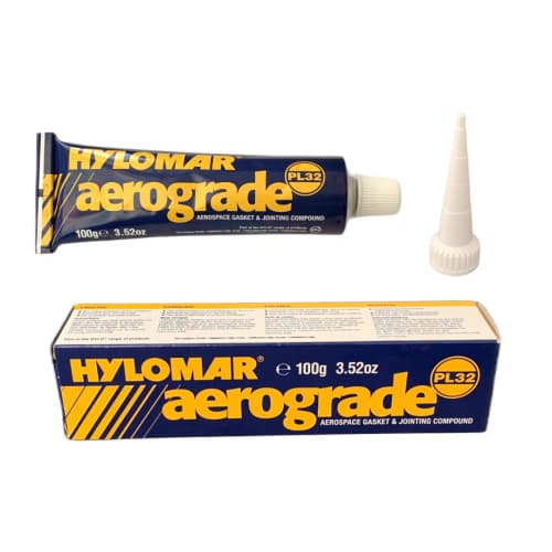 Giomar AeroGrade PL32H Gioăng và khớp nối hàng không vũ trụ compund 100g / Hylomar AeroGrade PL32H Aerospace gasket and jointing compund 100g Giomar AeroGrade PL32H Gioăng và khớp nối hàng không vũ trụ compund 100g / Hylomar AeroGrade PL32H Aerospace gasket and jointing compund 100g