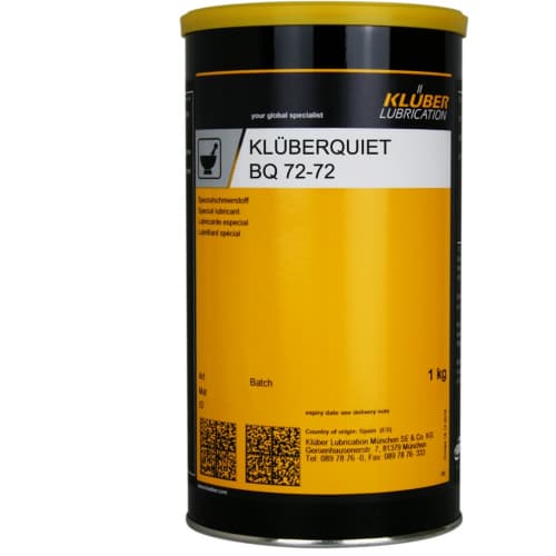 Klüberquiet BQ 72-72 Mỡ ổ lăn có độ ồn thấp 1kg / Klüberquiet BQ 72-72 Low-noise rolling bearing grease 1kg Klüberquiet BQ 72-72 Mỡ ổ lăn có độ ồn thấp 1kg / Klüberquiet BQ 72-72 Low-noise rolling bearing grease 1kg
