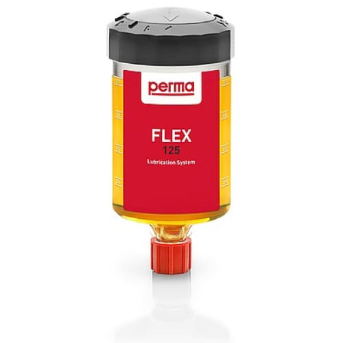 Bộ phân phối chất bôi trơn Perma FLEX M125 với dầu cấp thực phẩm SO70 / Perma FLEX M125 Lubricant dispenser with food grade oil SO70 Bộ phân phối chất bôi trơn Perma FLEX M125 với dầu cấp thực phẩm SO70 / Perma FLEX M125 Lubricant dispenser with food grade oil SO70