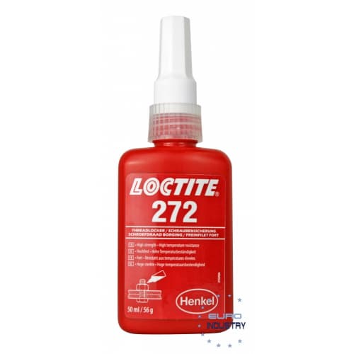Loctite 272 Chất khóa chỉ gốc methacrylate độ bền cao màu đỏ 50ml / Loctite 272 High strength methacrylate-based threadlocker red 50ml Loctite 272 Chất khóa chỉ gốc methacrylate độ bền cao màu đỏ 50ml / Loctite 272 High strength methacrylate-based threadlocker red 50ml