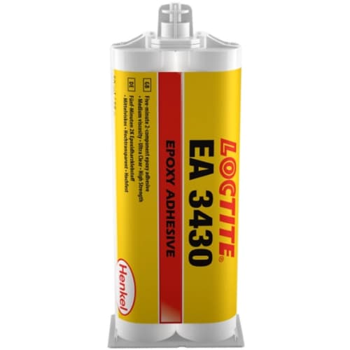 Loctite EA 3430 Keo epoxy hai thành phần trong suốt hộp 50ml / Loctite EA 3430 Two component epoxy adhesive clear 50ml catridge Loctite EA 3430 Keo epoxy hai thành phần trong suốt hộp 50ml / Loctite EA 3430 Two component epoxy adhesive clear 50ml catridge