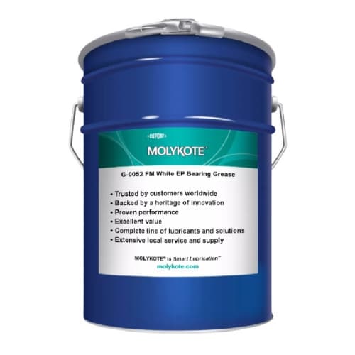 Mỡ ổ trục Molykote G-0052FM White EP NLGI-class 2 – Thùng 25kg / Molykote G-0052FM White EP bearing grease NLGI-class 2 – 25kg pails Mỡ ổ trục Molykote G-0052FM White EP NLGI-class 2 - Thùng 25kg / Molykote G-0052FM White EP bearing grease NLGI-class 2 - 25kg pails