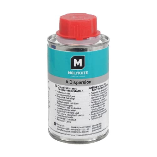 Molykote A Chất bôi trơn dạng rắn phân tán trong dầu khoáng lon 125ml / Molykote A Solid-lubricant dispersion in mineral oil 125ml can Molykote A Chất bôi trơn dạng rắn phân tán trong dầu khoáng lon 125ml / Molykote A Solid-lubricant dispersion in mineral oil 125ml can
