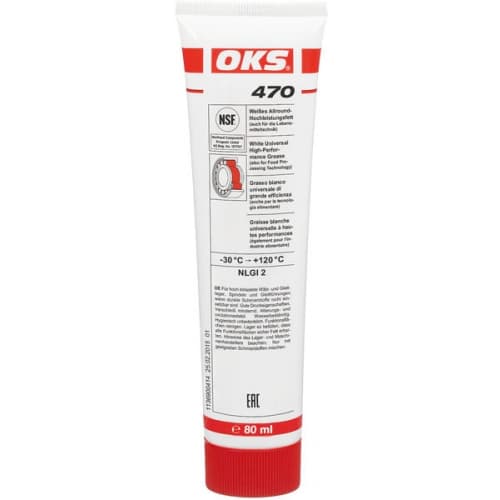 Mỡ OKS 470 màu trắng đa năng hiệu suất cao ống 80ml / OKS 470 white universal high-performance grease 80ml tube Mỡ OKS 470 màu trắng đa năng hiệu suất cao ống 80ml / OKS 470 white universal high-performance grease 80ml tube