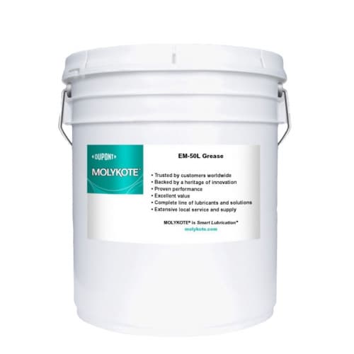 Molykote EM-50L Mỡ tổng hợp hydrocarbon/mỡ xà phòng lithium 16kg / Molykote EM-50L Synthetic hydrocarbon oil/lithium soap grease 16kg Molykote EM-50L Mỡ tổng hợp hydrocarbon/mỡ xà phòng lithium 16kg / Molykote EM-50L Synthetic hydrocarbon oil/lithium soap grease 16kg