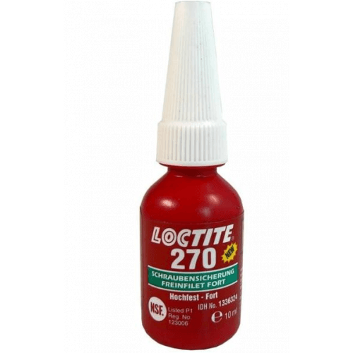 Loctite 270 Threadlocker màu xanh lá cây độ bền cao chai 10ml / Loctite 270 Threadlocker high strength green 10ml bottle Loctite 270 Threadlocker màu xanh lá cây độ bền cao chai 10ml / Loctite 270 Threadlocker high strength green 10ml bottle