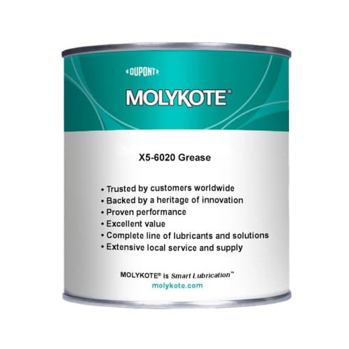Molykote X5-6020 Mỡ gốc khoáng cao cấp can 1kg / Molykote X5-6020 High duty mineral oil grease 1kg can Molykote X5-6020 Mỡ gốc khoáng cao cấp can 1kg / Molykote X5-6020 High duty mineral oil grease 1kg can