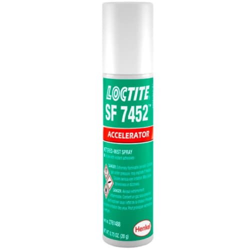 Loctite SF 7452 Thuốc tăng tốc độ đóng rắn Chai bơm 18ml / Loctite SF 7452 Cure-speed accelerator 18ml pump bottle Loctite SF 7452 Thuốc tăng tốc độ đóng rắn Chai bơm 18ml / Loctite SF 7452 Cure-speed accelerator 18ml pump bottle