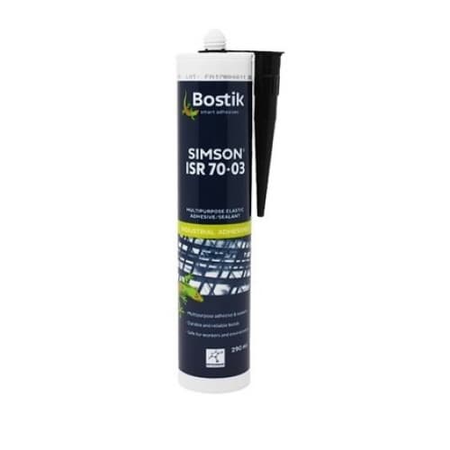Bostik Simson ISR 70-03 Keo đàn hồi SMP màu xám 290ml / Bostik Simson ISR 70-03 Elastic SMP adhesive sealant grey 290ml Bostik Simson ISR 70-03 Keo đàn hồi SMP màu xám 290ml / Bostik Simson ISR 70-03 Elastic SMP adhesive sealant grey 290ml