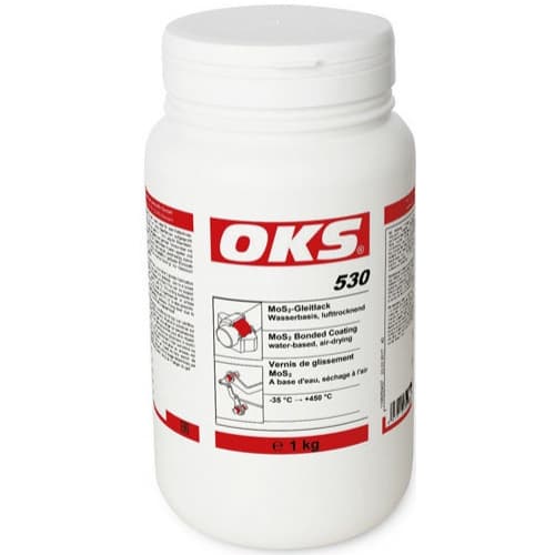 OKS 530 MoS2 sơn phủ ngoại quan gốc nước và sấy khô bằng không khí 1kg thiếc / OKS 530 MoS2 bonded coating water-based and air-drying 1kg tin OKS 530 MoS2 sơn phủ ngoại quan gốc nước và sấy khô bằng không khí 1kg thiếc / OKS 530 MoS2 bonded coating water-based and air-drying 1kg tin