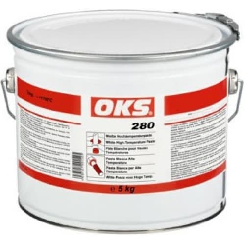 OKS 280 keo dán nhiệt cao màu trắng hobbock 5kg / OKS 280 white high-temperature paste 5kg hobbock OKS 280 keo dán nhiệt cao màu trắng hobbock 5kg / OKS 280 white high-temperature paste 5kg hobbock