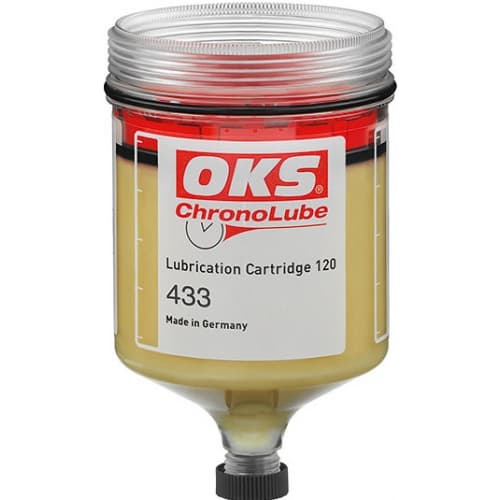 Mỡ áp suất cao tuổi thọ cao OKS 433 Hộp mực ChronoLube 120ml / OKS 433 long-life high-pressure grease 120ml ChronoLube cartridge Mỡ áp suất cao tuổi thọ cao OKS 433 Hộp mực ChronoLube 120ml / OKS 433 long-life high-pressure grease 120ml ChronoLube cartridge