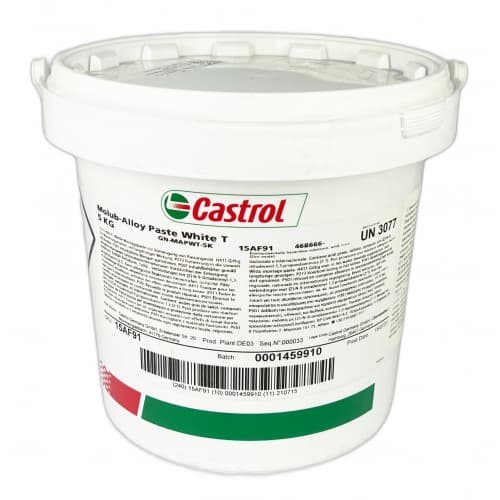 Castrol Molub-Alloy Paste White T Assembly paste NLGI thùng 1 – 5kg / Castrol Molub-Alloy Paste White T Assembly paste NLGI 1 – 5kg bucket Castrol Molub-Alloy Paste White T Assembly paste NLGI thùng 1 - 5kg / Castrol Molub-Alloy Paste White T Assembly paste NLGI 1 - 5kg bucket