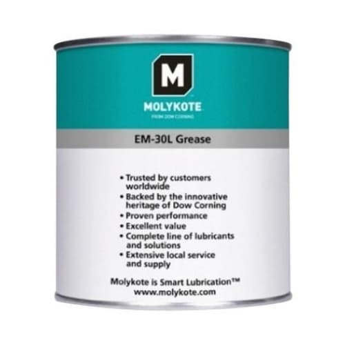 Molykote EM-30 L Mỡ hiệu suất cao gốc PAO can 1kg / Molykote EM-30 L PAO-based high-performance grease 1kg can Molykote EM-30 L Mỡ hiệu suất cao gốc PAO can 1kg / Molykote EM-30 L PAO-based high-performance grease 1kg can