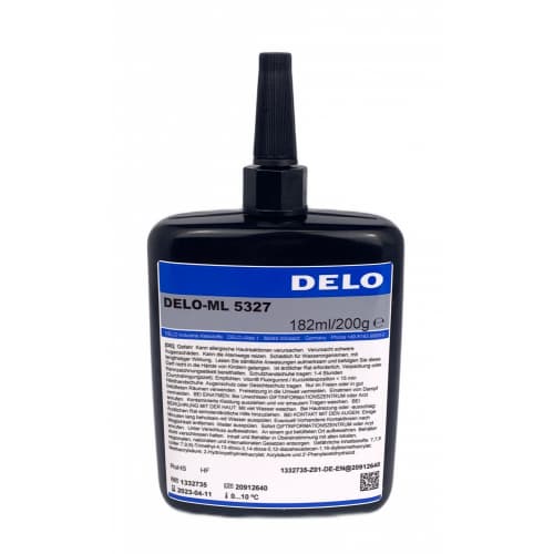 Delo-ML 5327 Keo dán kim loại chịu nhiệt chịu lực cao 200ml / Delo-ML 5327 Heat-resistant metal bonding adhesive high force 200ml Delo-ML 5327 Keo dán kim loại chịu nhiệt chịu lực cao 200ml / Delo-ML 5327 Heat-resistant metal bonding adhesive high force 200ml