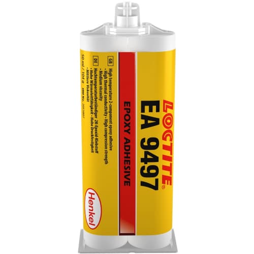 Loctite EA 9497 Chất kết dính epoxy nhiệt độ cao hộp 50ml màu xám / Loctite EA 9497 High temperature epoxy adhesive grey 50ml cartridge Loctite EA 9497 Chất kết dính epoxy nhiệt độ cao hộp 50ml màu xám / Loctite EA 9497 High temperature epoxy adhesive grey 50ml cartridge